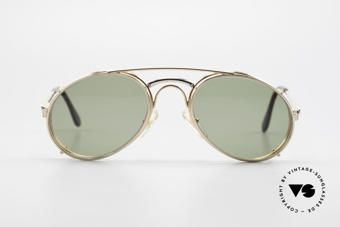 Bugatti 03308 True 80's Frame With Clip On, classic Bugatti 'sunglass' design' from approx. 1989, Made for Men
