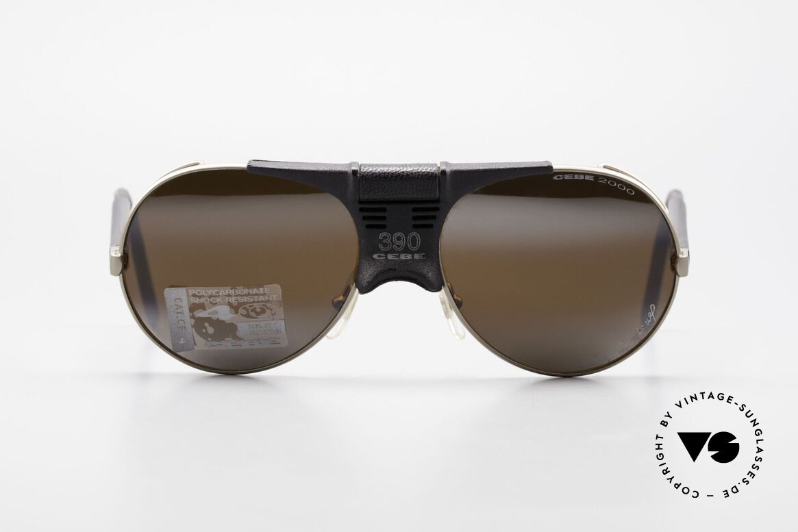 Cebe 390 Walter Cecchinel Sports Shades, vintage Cebe sports shades - made for extreme purpose, Made for Men and Women