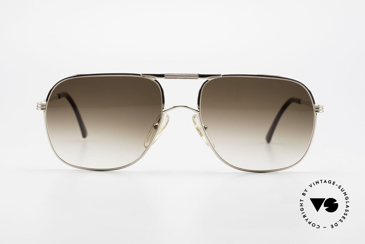 Christian Dior 2443 80's Dior Monsieur Sunglasses, luxurious designer piece with brown gradient lenses, Made for Men