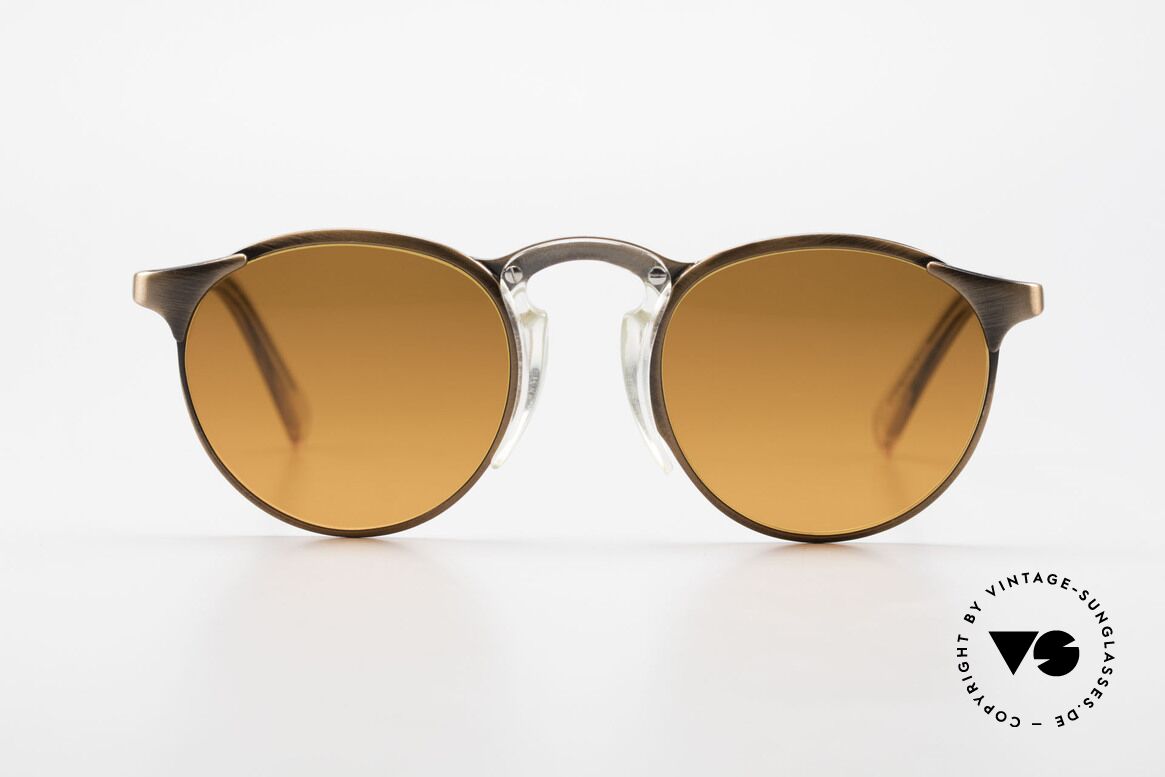 Jean Paul Gaultier 57-0174 90's JPG Panto Sunglasses, classic 'panto style' refined as unique designer piece, Made for Men