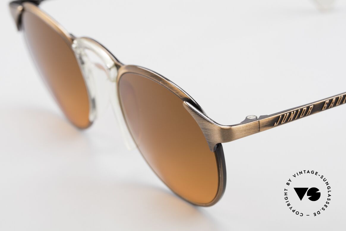 Jean Paul Gaultier 57-0174 90's JPG Panto Sunglasses, unused, NOS (like all our Haute Couture sunglasses), Made for Men