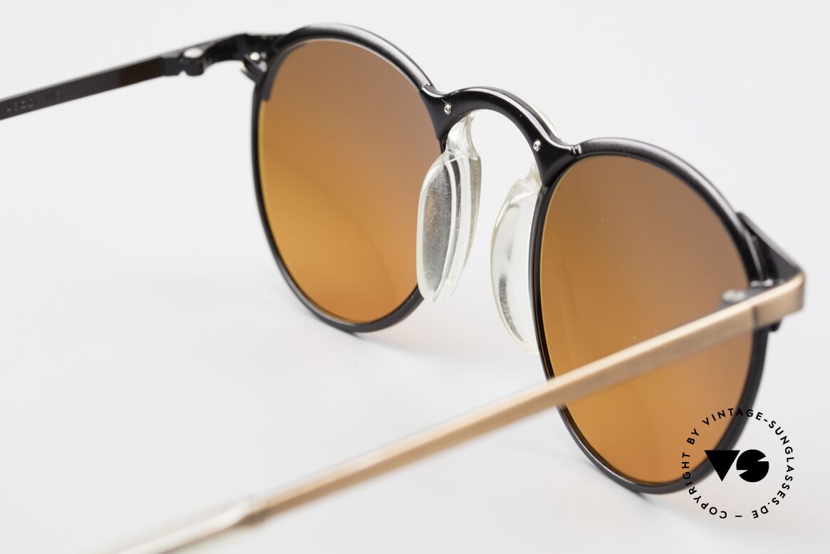 Jean Paul Gaultier 57-0174 90's JPG Panto Sunglasses, the frame (size 48-21) is made for lenses of any kind, Made for Men