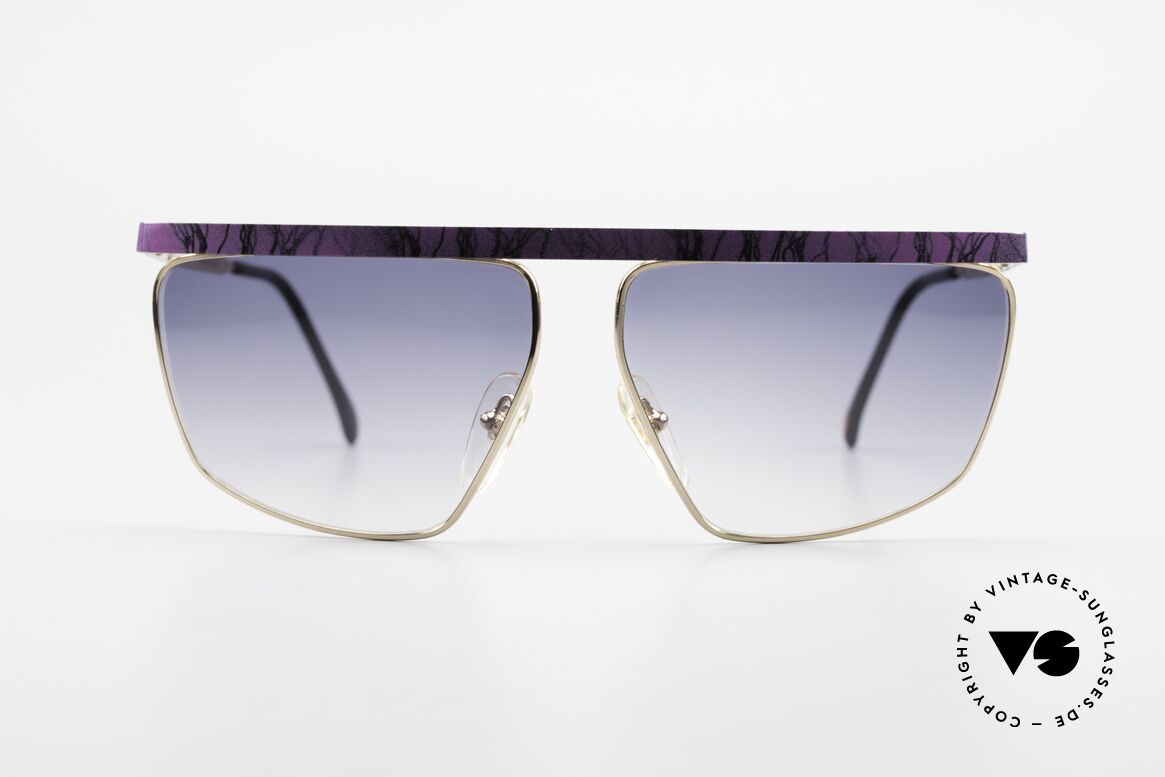 Casanova CN7 Gold-Plated Luxury Sunglasses, excentric Italian XL sunglasses design by Casanova, Made for Men and Women