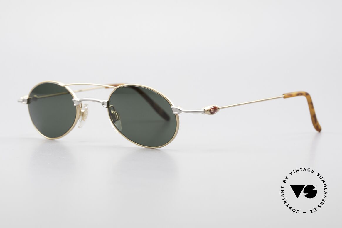 Bugatti 10868 Luxury Vintage Sunglasses Men, classic and timeless design (gentlemen's sunglasses), Made for Men