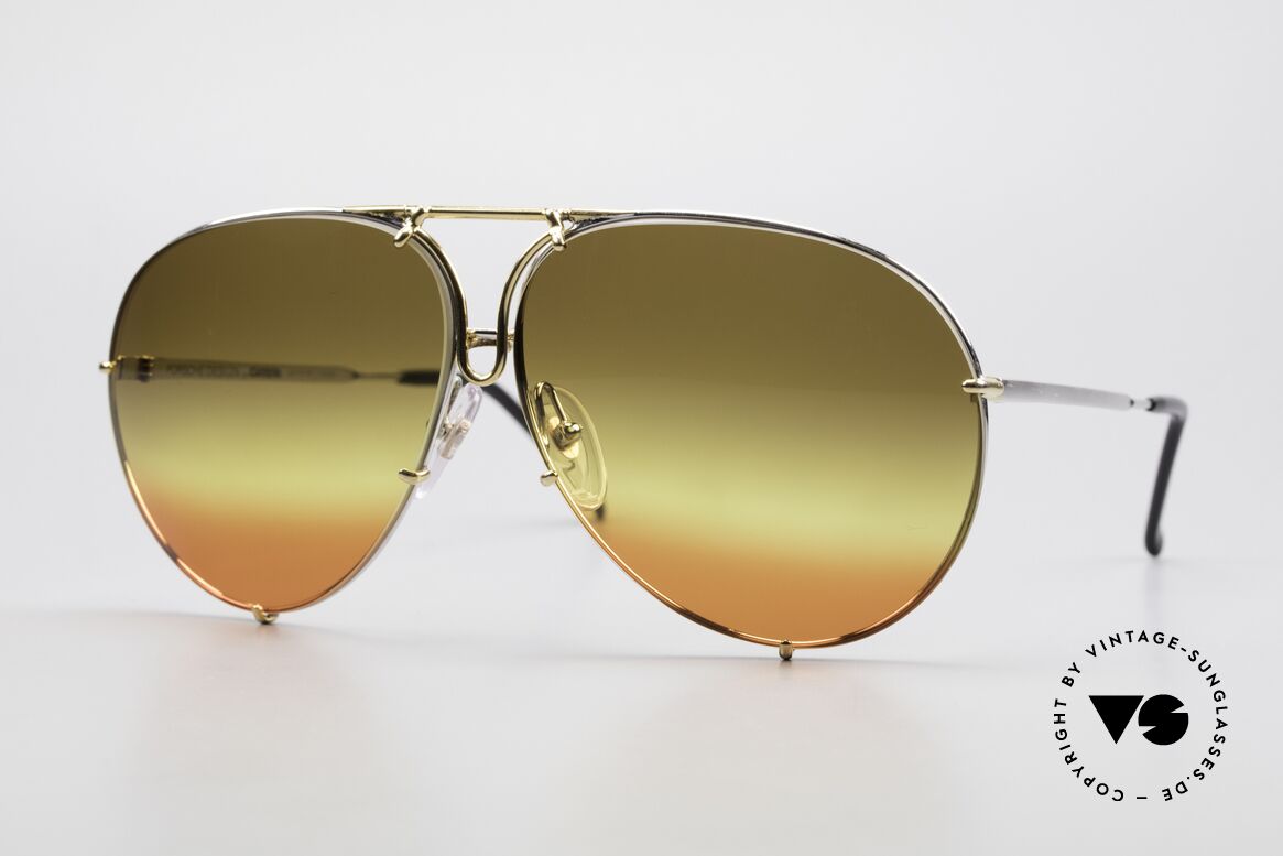 Porsche 5623 One Of A Kind 80's Customized, vintage Porsche Design by Carrera shades from 1987, Made for Men and Women
