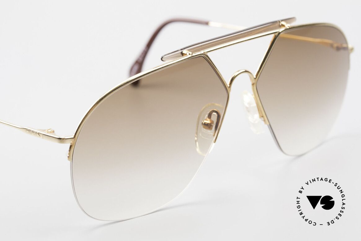 Alpina TR8 Rimless 80's Aviator Frame, unworn rarity, one of a kind, with orig. Alpina case, Made for Men