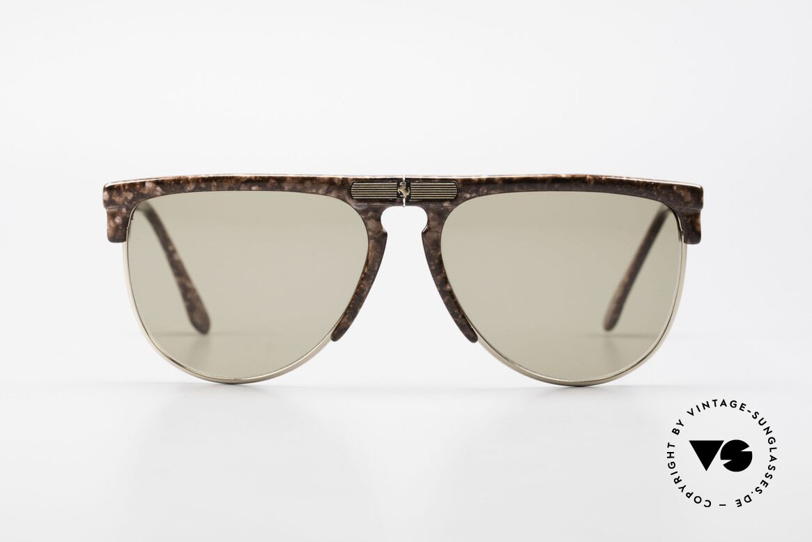 Ferrari F27/S Rare Carbonio Folding Shades, luxury folding sunglasses by Ferrari from the 90's, Made for Men