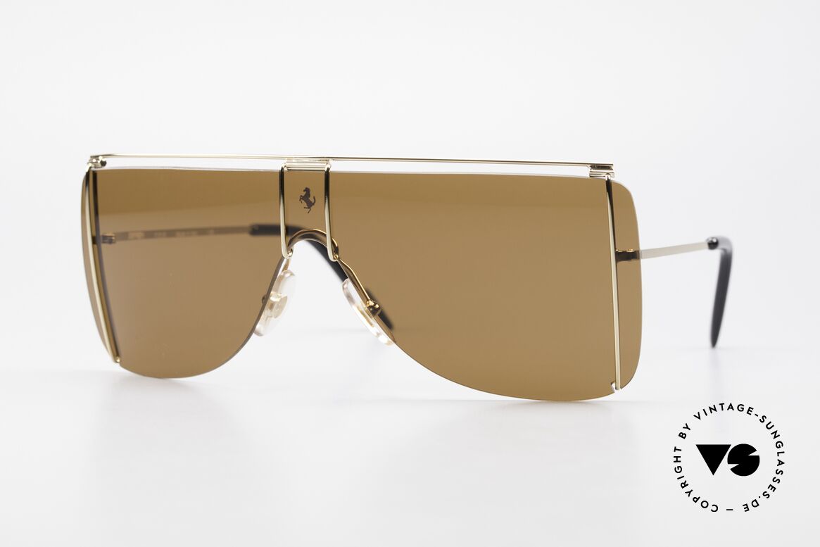 Ferrari F20/S Kylie Jenner Sunglasses, sporty 90's luxury sunglasses by famous Ferrari, Made for Men and Women