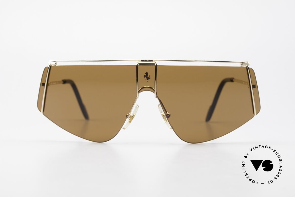 Ferrari F15/S Luxury Sports Sunglasses 90's, sporty 90's luxury sunglasses by famous Ferrari, Made for Men and Women