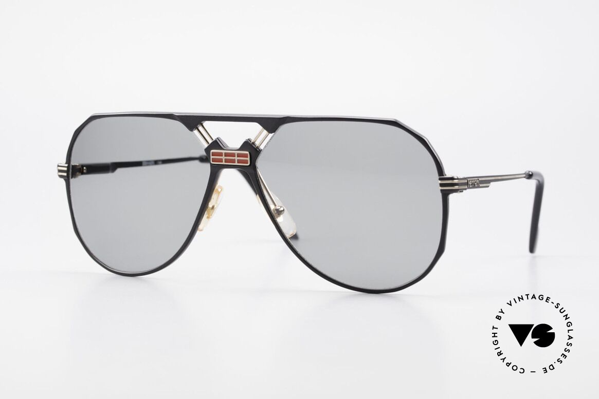 Ferrari F23/S 90's Aviator Sports Sunglasses, very masculine aviator-shades by famous FERRARI, Made for Men