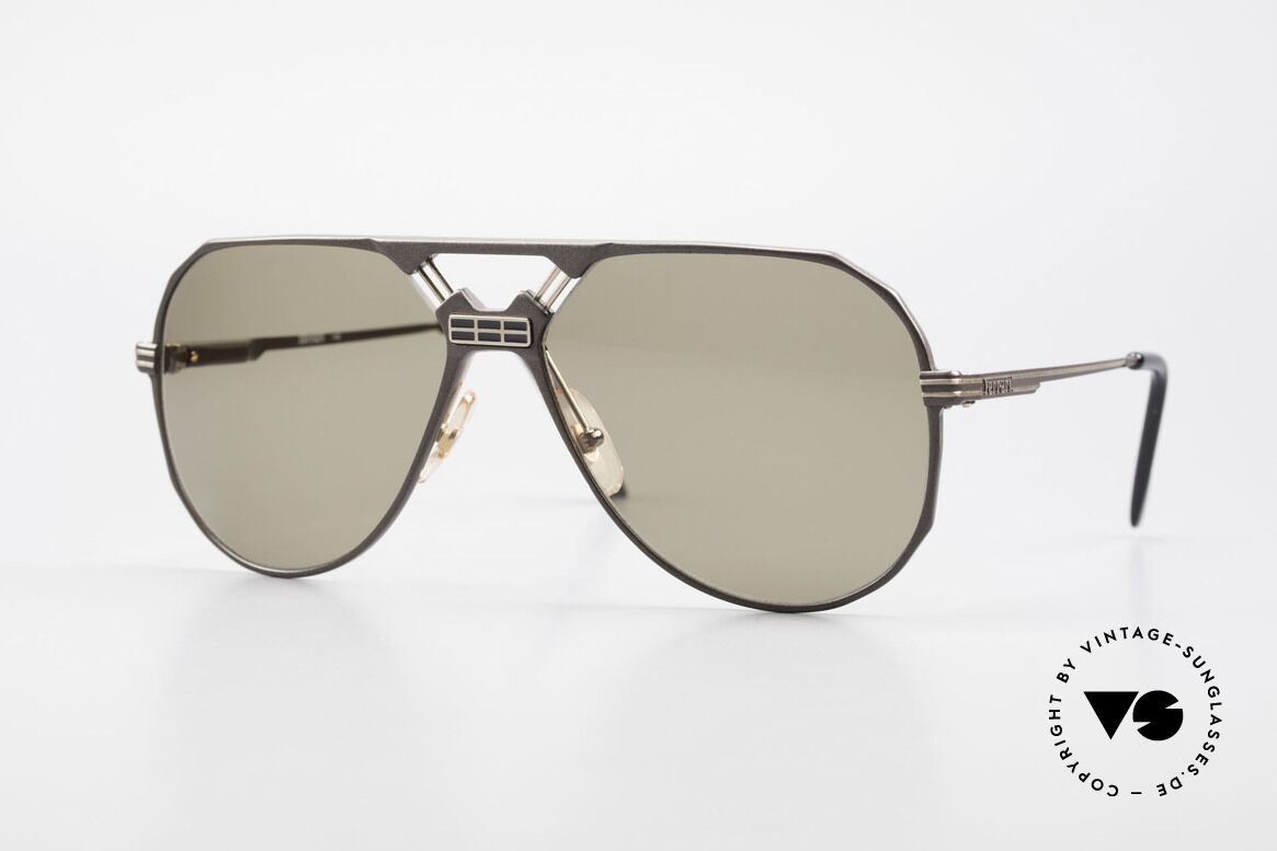 Ferrari F23/S Aviator Sports Sunglasses 90's, very masculine aviator-shades by famous FERRARI, Made for Men