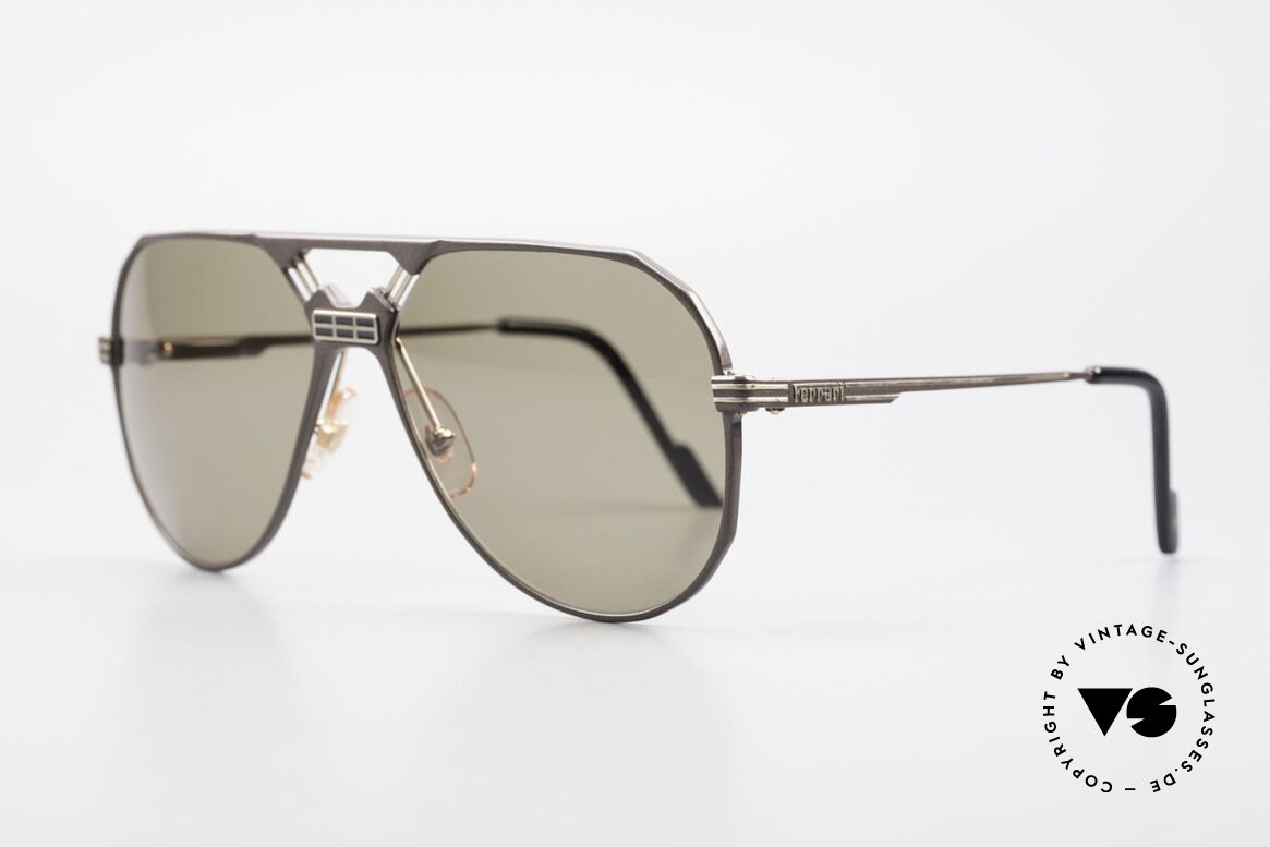 Ferrari F23/S Aviator Sports Sunglasses 90's, noble frame design (hybrid between sport & chic), Made for Men