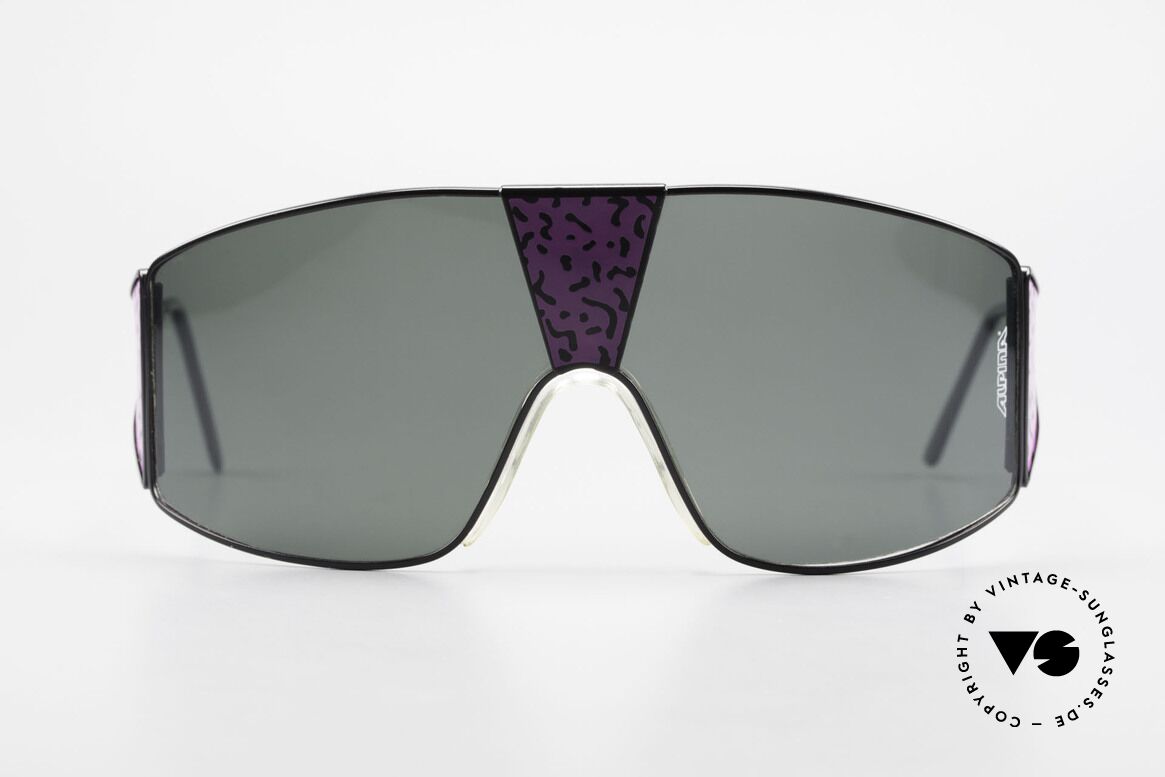 Alpina Talking Glasses Pink Panther Sunglasses 80's, ultra rare Alpina designer shades from app. 1989, Made for Men and Women