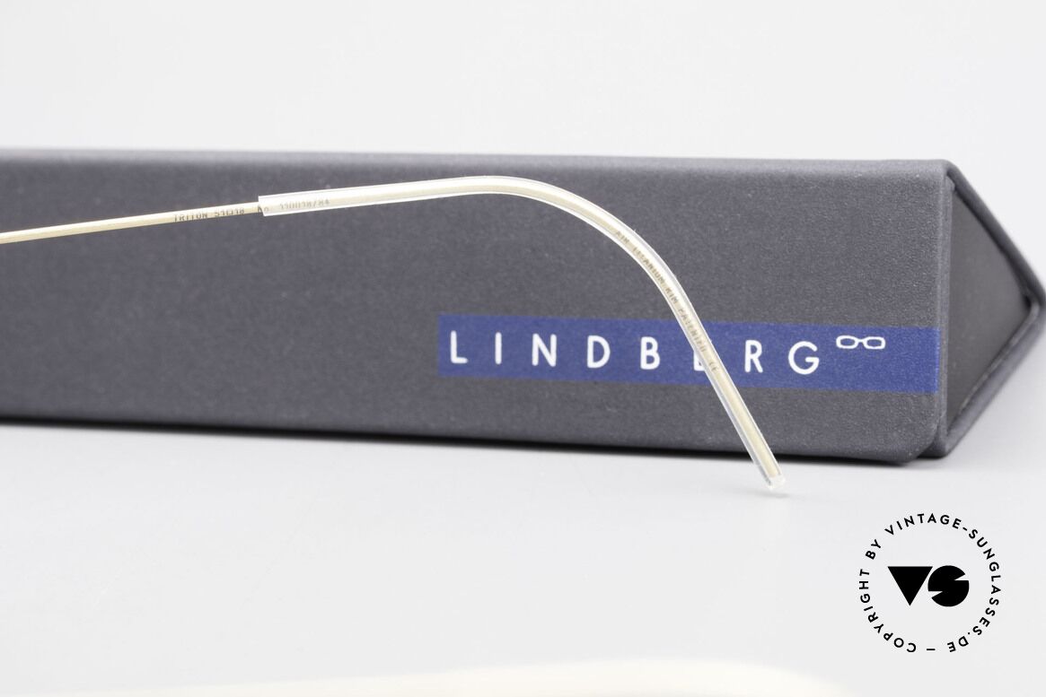 Lindberg Triton Air Titan Rim Titan Frame Acetate Inner Rim, Size: medium, Made for Men