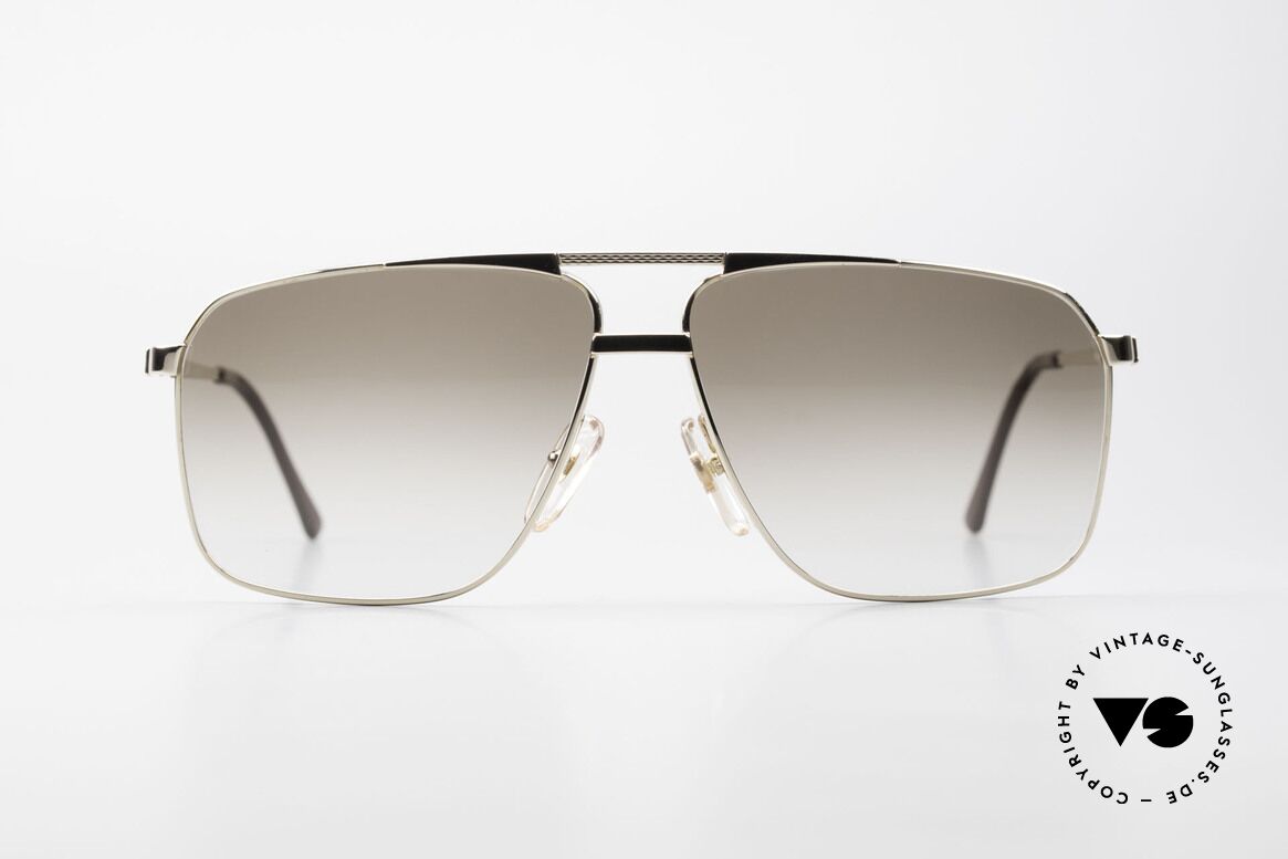 Dunhill 6126 Gold Plated 90's Sunglasses, masterpiece of style, quality, functionality and design, Made for Men