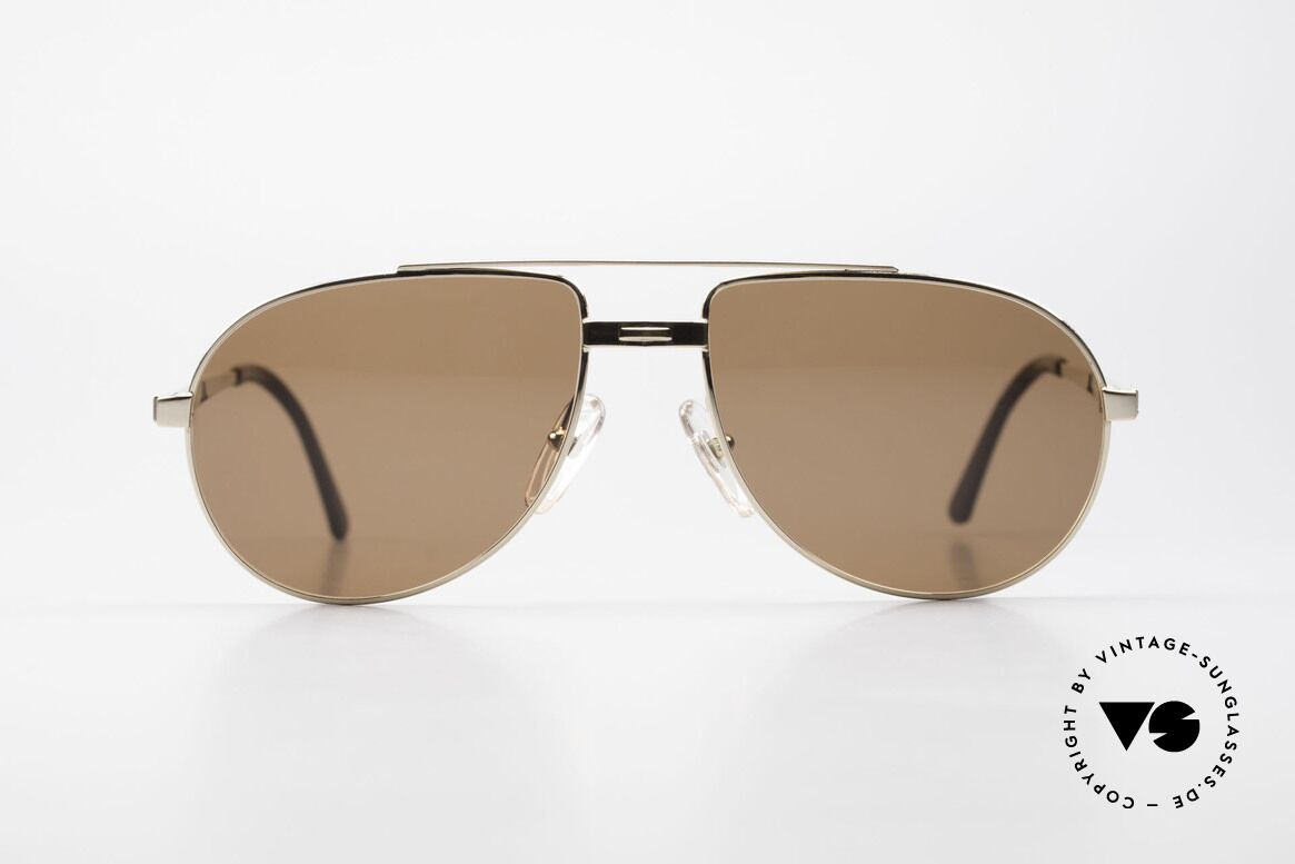 Dunhill 6147 90's Luxury Aviator Sunglasses, noble men's aviator sunglasses by Dunhill from 1992, Made for Men