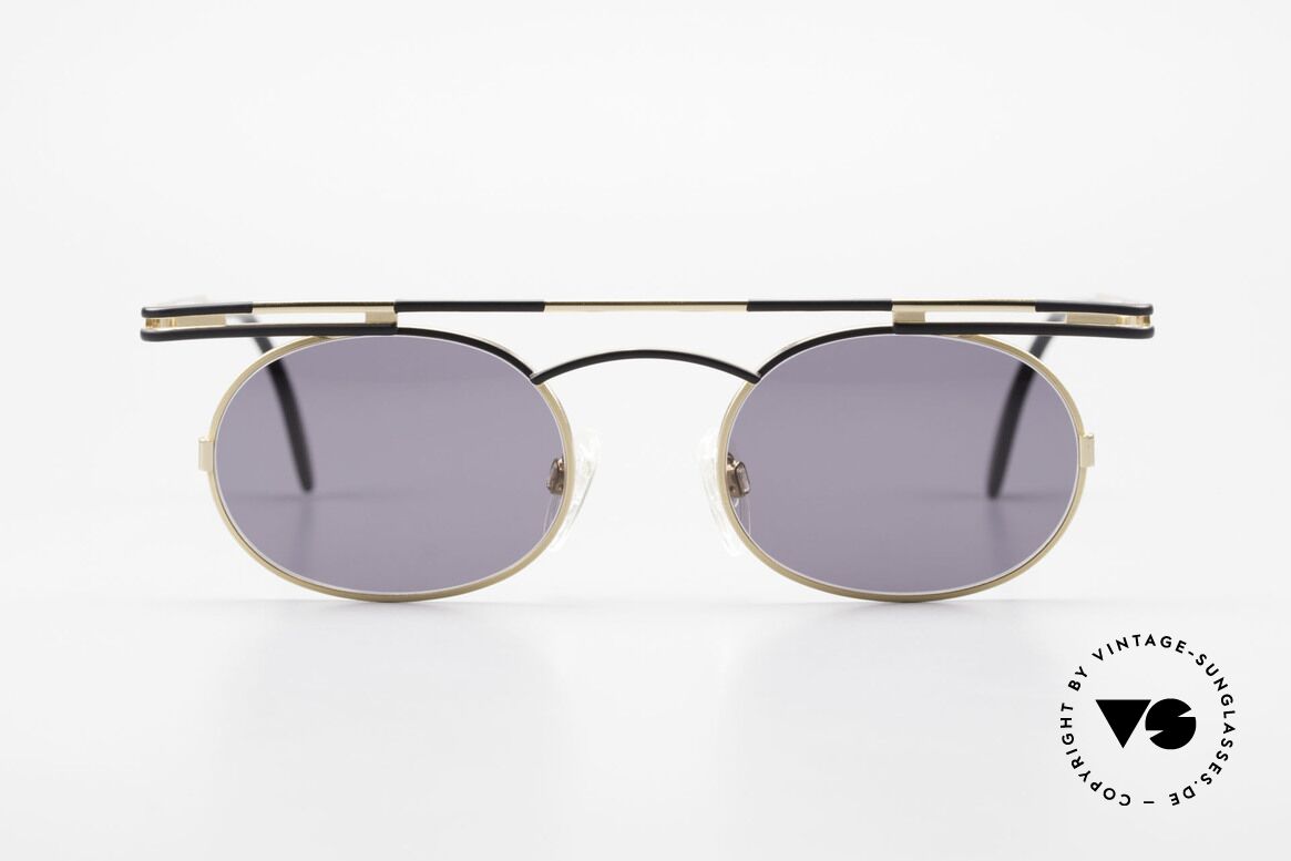 Cazal 761 Vintage Cazal Sunglasses 90's, angular & round at the same time; a real eye-catcher, Made for Men and Women