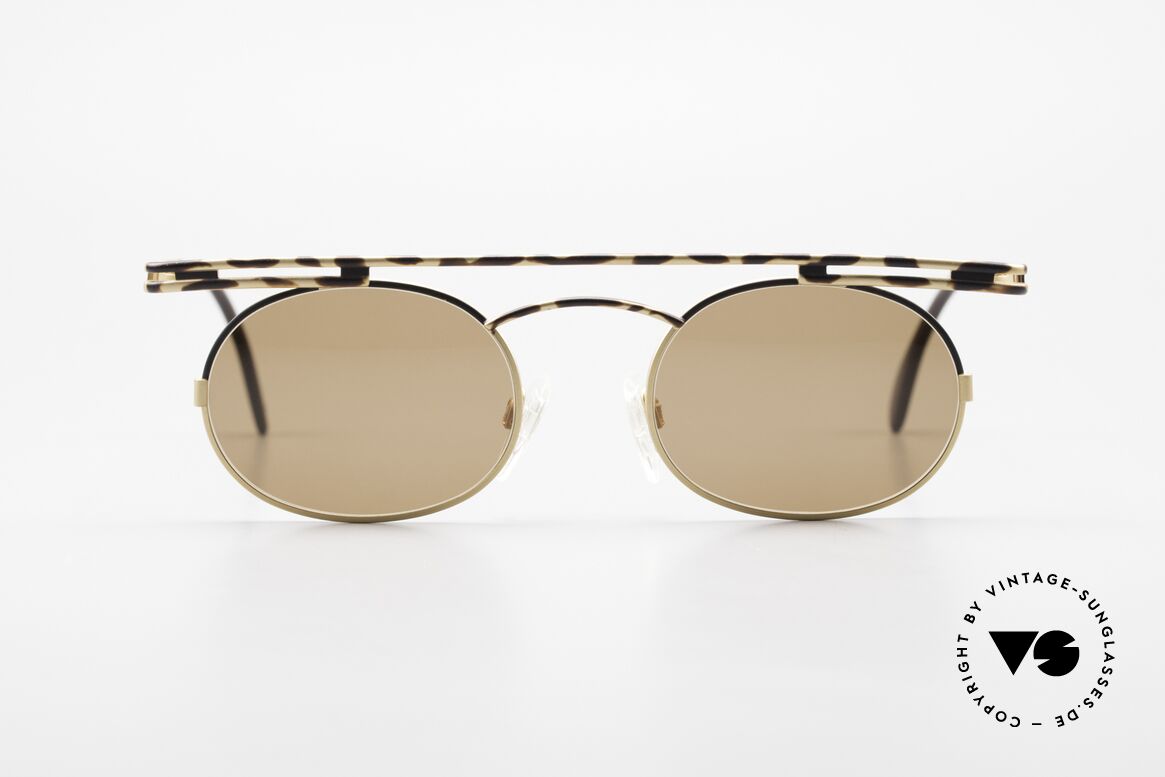 Cazal 761 Rare Old Cazal 90's Sunglasses, angular & round at the same time; a real eye-catcher, Made for Men and Women