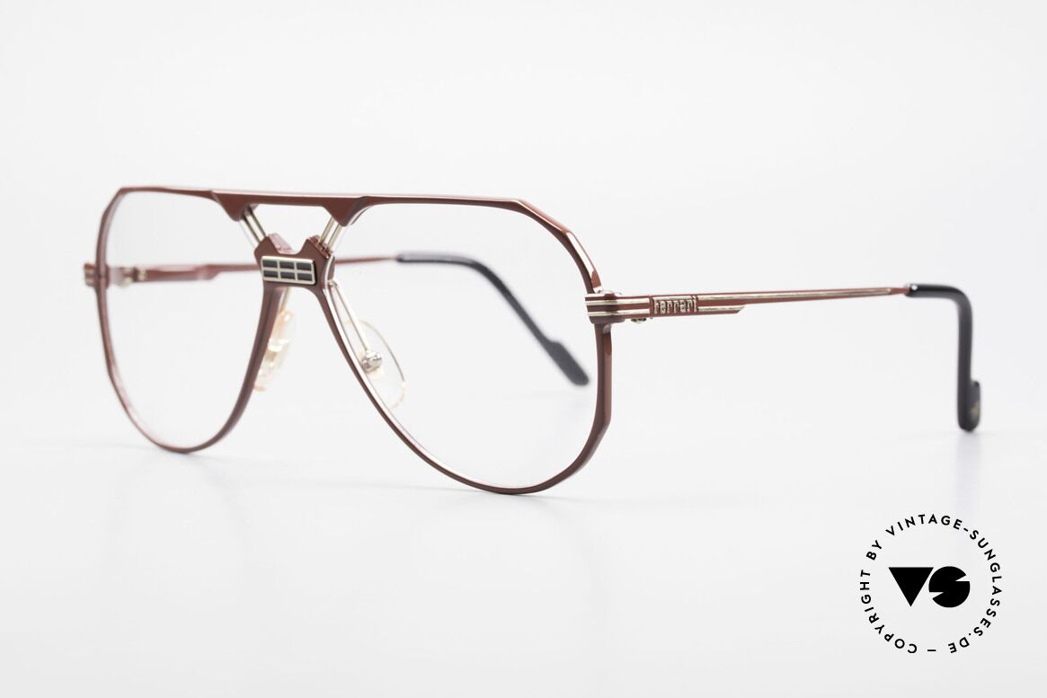 Ferrari F23 90's Ferrari Formula 1 Glasses, noble frame design (hybrid between sport & chic), Made for Men