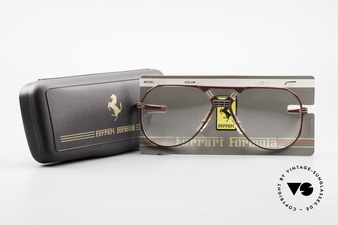 Ferrari F23 90's Ferrari Formula 1 Glasses, Size: large, Made for Men