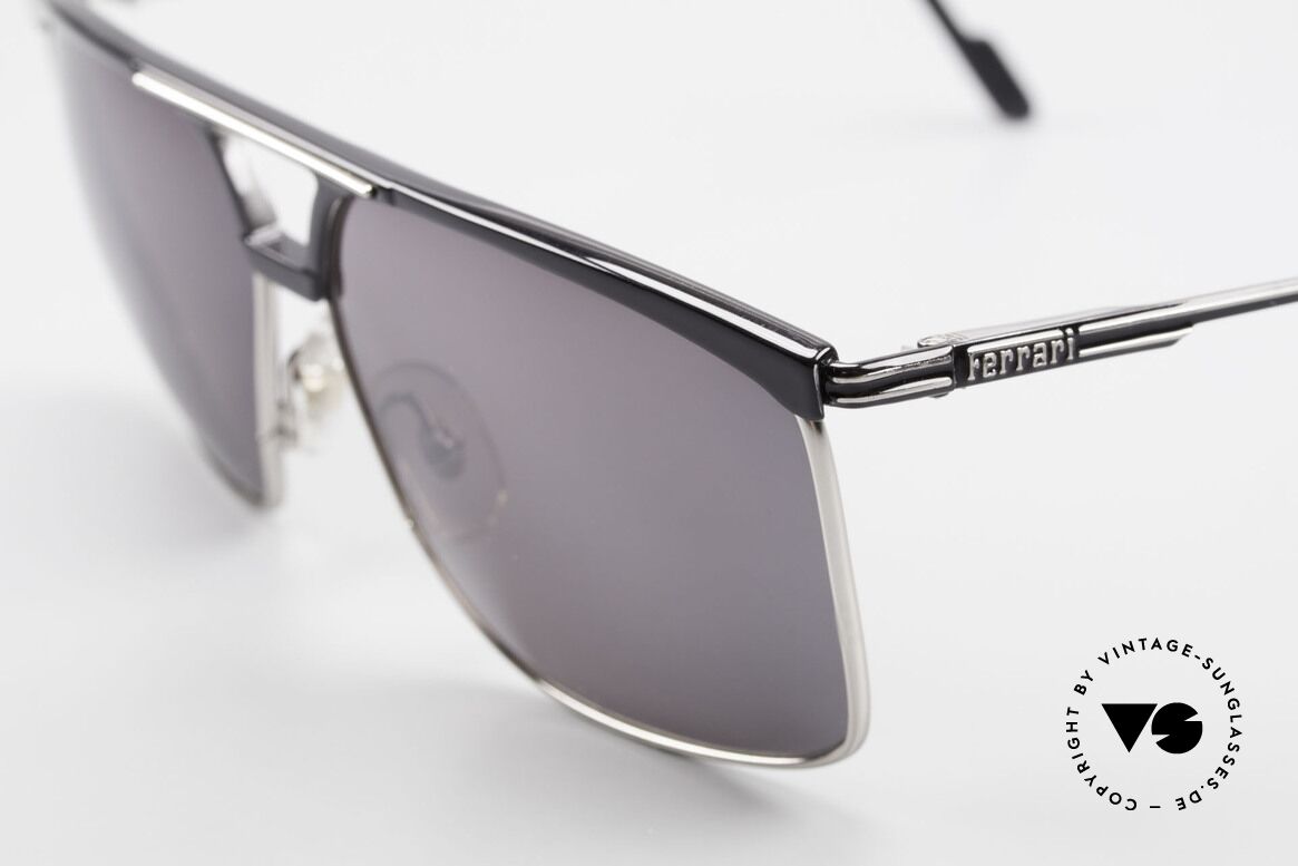 Ferrari F35 X-Large Mirrored Sunglasses, never worn (like all our RARE vintage Ferrari shades), Made for Men