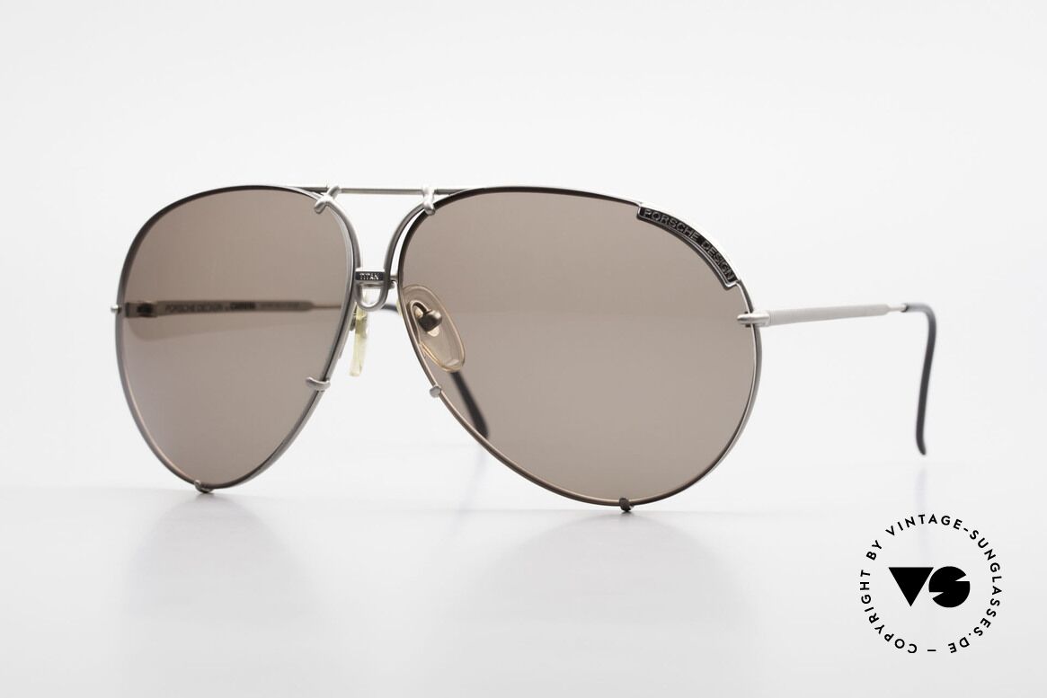 Porsche 5621 Limited Titan Edition 1980's, with interchangeable lenses and orig. hard case, Made for Men