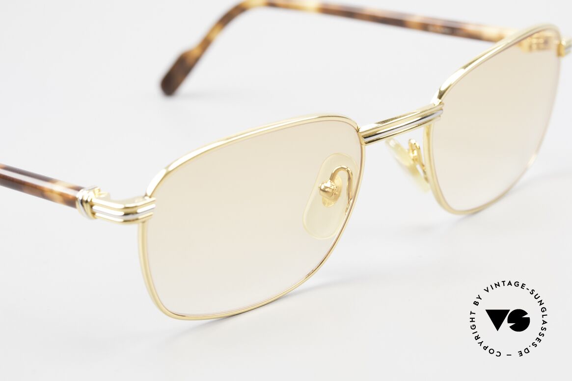 Cartier Aube Orange Gradient Luxury Shades, 2nd hand, but in a mint condition + case by CHANEL!, Made for Men