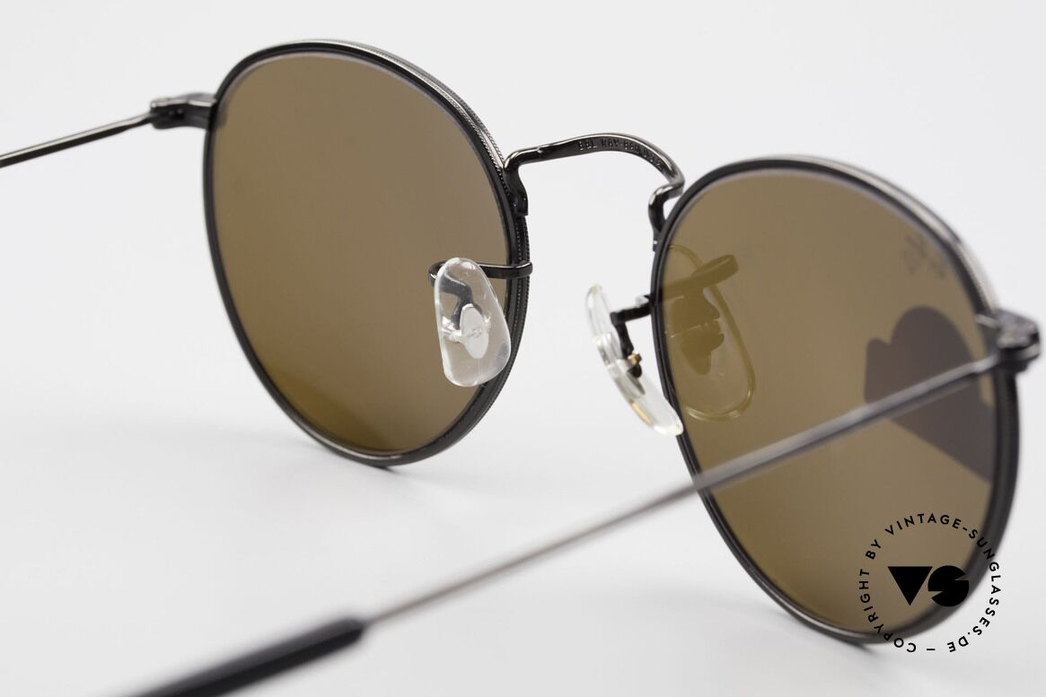 Ray Ban Round Metal 47 Small Round Diamond Hard, Size: small, Made for Men and Women