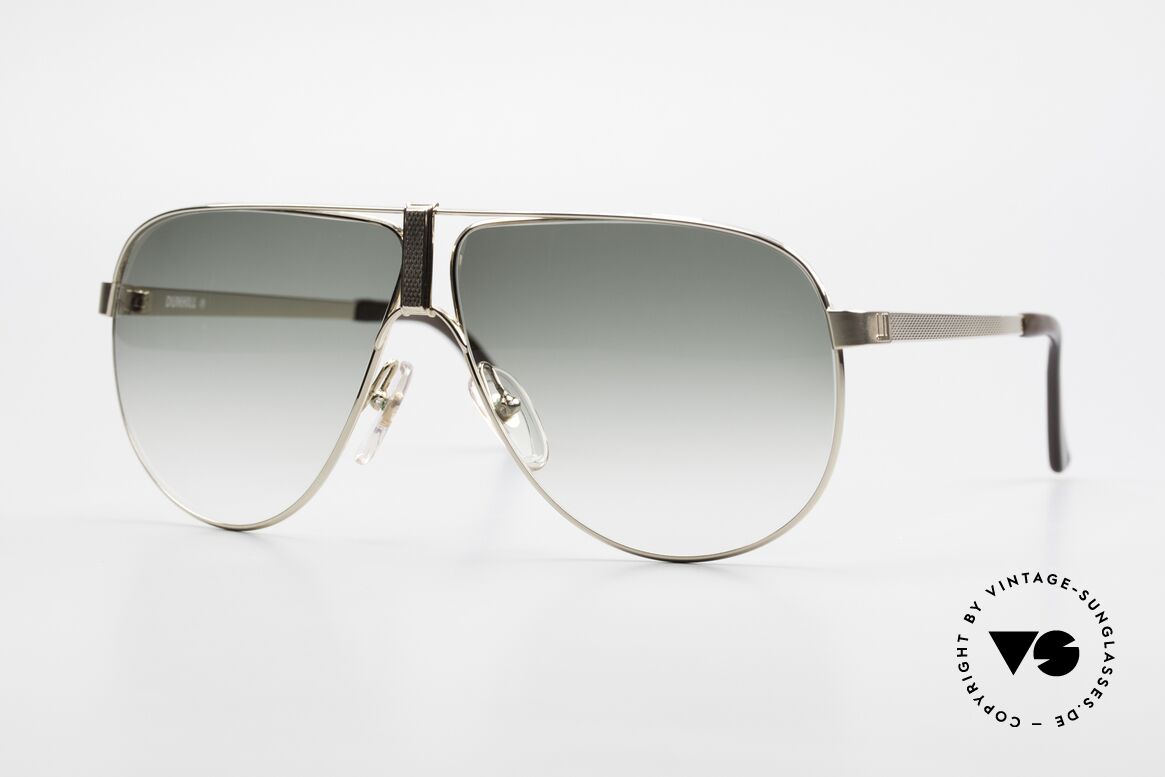 Dunhill 6043 Gold Plated Men's Sunglasses, incredibly beautiful Dunhill aviator sunglasses, Made for Men