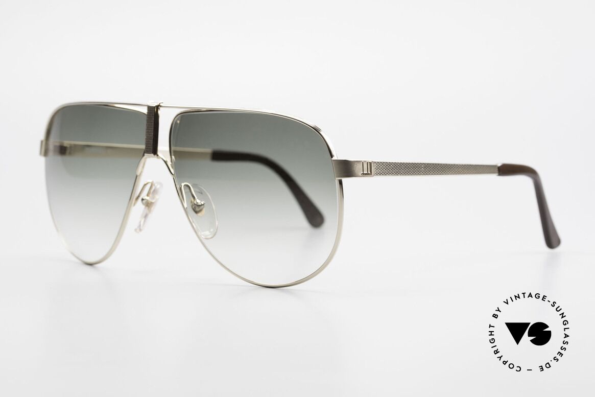 Dunhill 6043 Gold Plated Men's Sunglasses, hundreds of minute facets to give a soft sheen, Made for Men