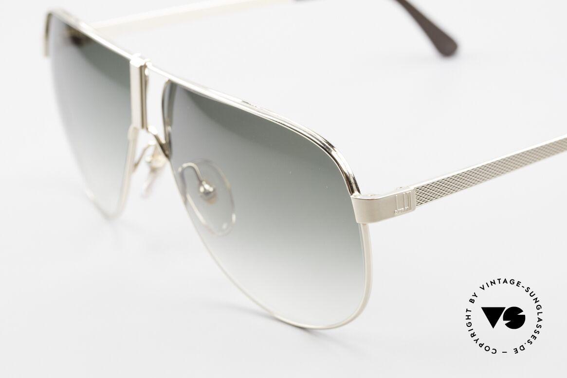 Dunhill 6043 Gold Plated Men's Sunglasses, GOLD-PLATED metal frame in LARGE size 62/10, Made for Men