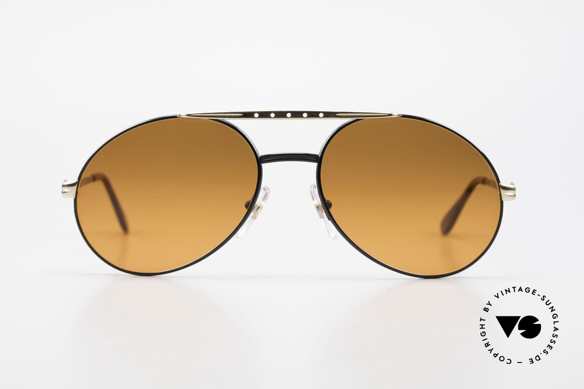 Bugatti 02927 Sunset Sun Lenses 80's Rarity, very elegant Bugatti vintage 80's designer sunglasses, Made for Men