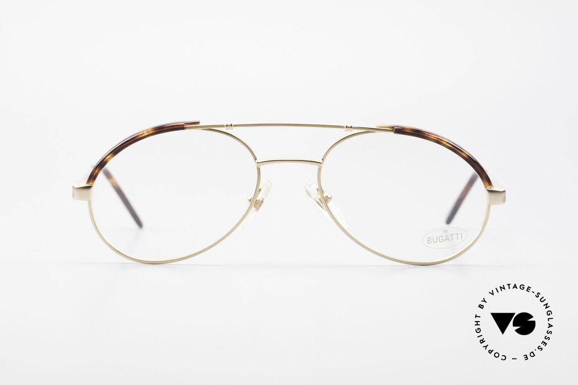 Bugatti 03081 90's Men's Glasses True Vintage, made around 1990 in France, top craftsmanship, Made for Men