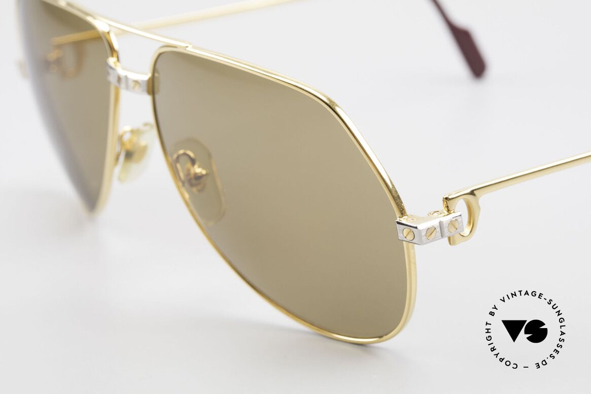 Cartier Vendome Santos - L Mystic Cartier Mineral Lenses, worn by actor Christopher Walken (JAMES BOND, 1985), Made for Men