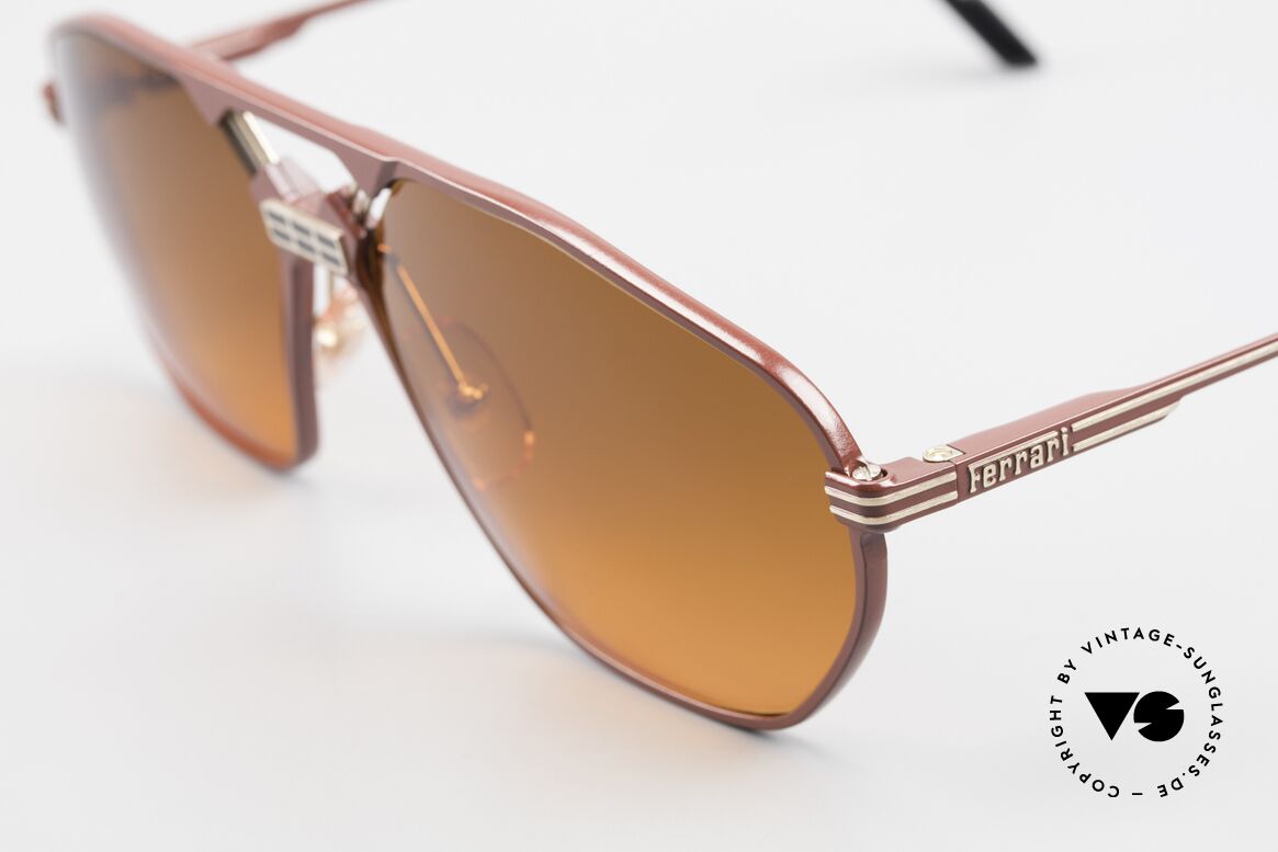 Ferrari F22/S Customized Sunset Lenses XL, never worn (like all our RARE vintage Ferrari shades), Made for Men