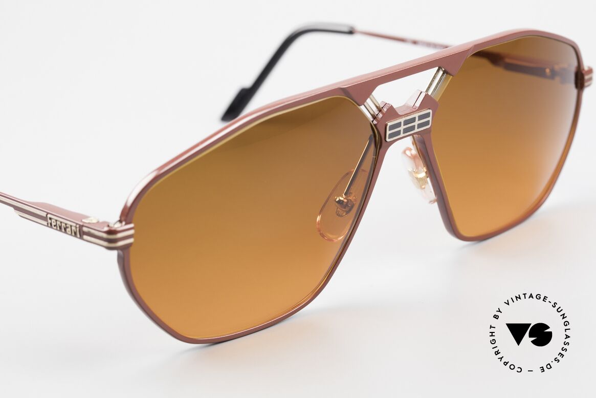 Ferrari F22/S Customized Sunset Lenses XL, NO RETRO fashion; a unique classic of the early 90's, Made for Men
