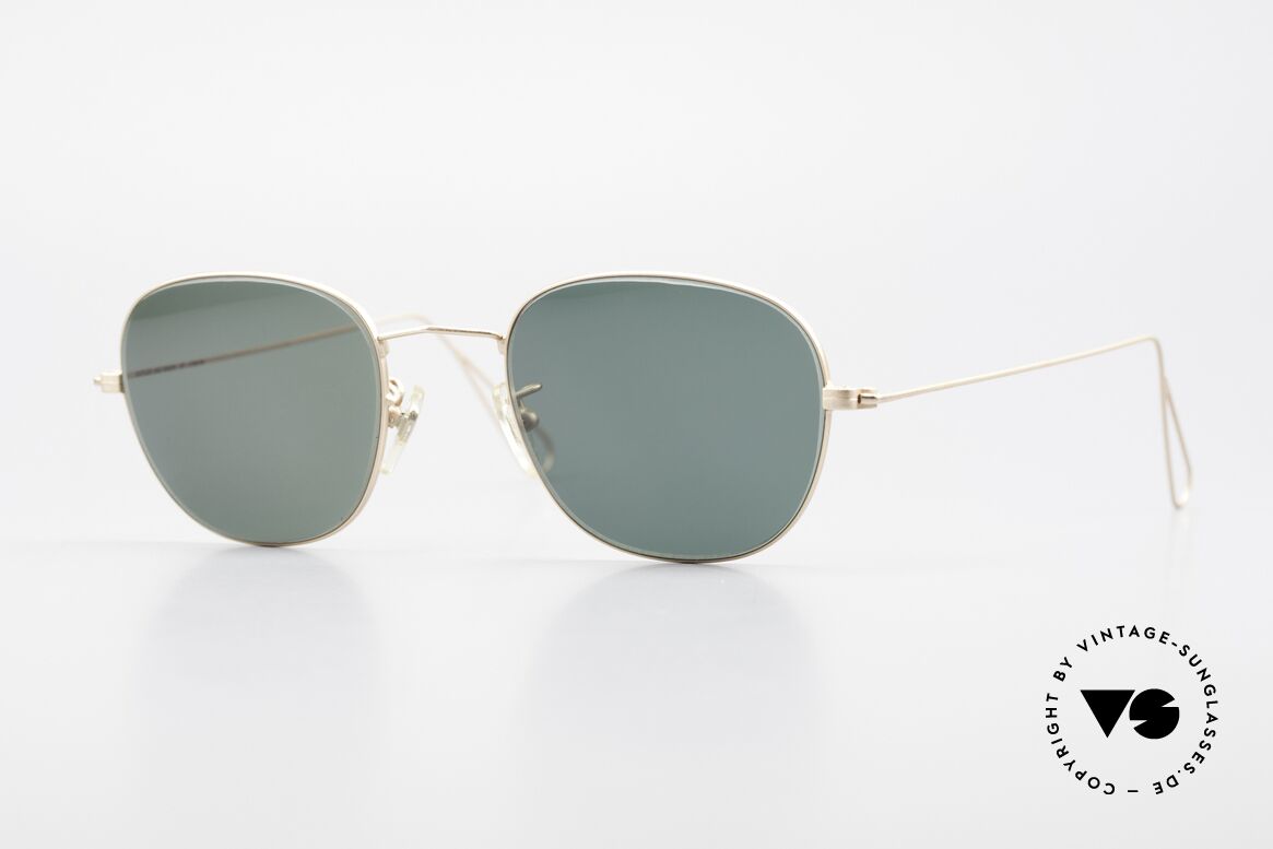 Cutler And Gross 0307 Classic 90s Designer Sunglasses, CUTLER and GROSS designer shades from the late 90's, Made for Men and Women