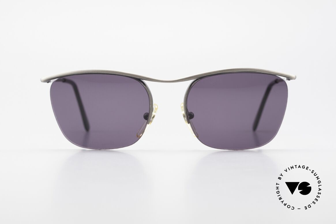 Cutler And Gross 0267 Semi Rimless Sunglasses 90's, classic, timeless UNDERSTATEMENT luxury sunglasses, Made for Men and Women