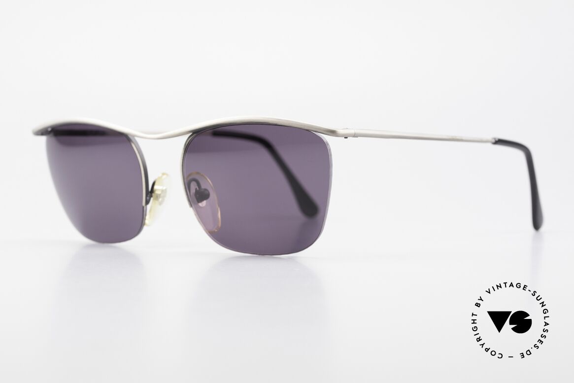 Cutler And Gross 0267 Semi Rimless Sunglasses 90's, stylish & distinctive in absence of an ostentatious logo, Made for Men and Women