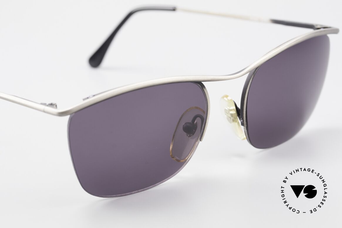 Cutler And Gross 0267 Semi Rimless Sunglasses 90's, never worn; like all our vintage Cutler & Gross eyewear, Made for Men and Women