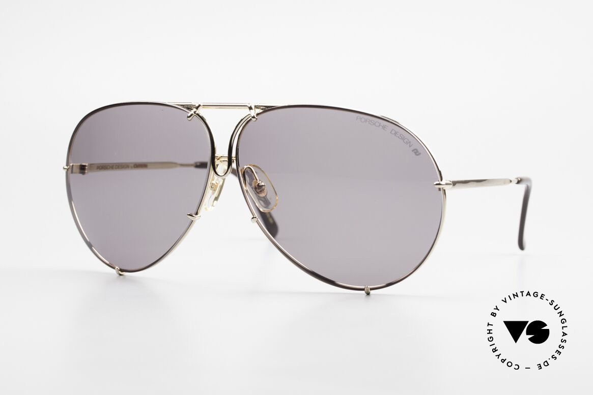 Porsche 5621 Golden Aviator XL Sunglasses, unworn rarity incl. orig. hard case (collector's item), Made for Men