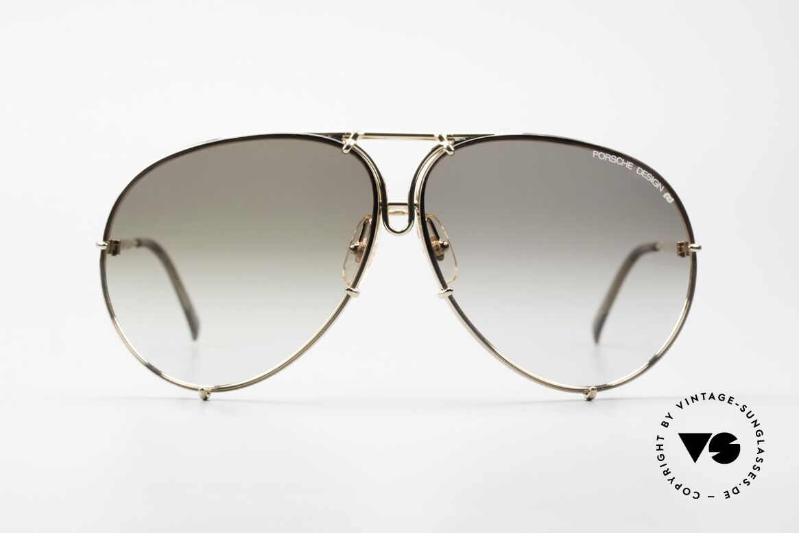 Porsche 5621 XL Golden Aviator Sunglasses, one of the most wanted vintage models, worldwide, Made for Men
