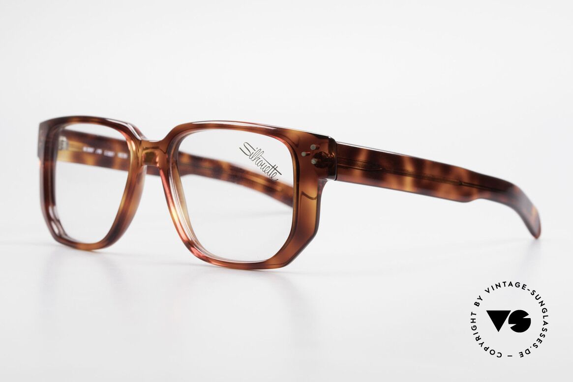 Silhouette M2097 1980's Old School Eyeglasses, a 1980's ORIGINAL (accordingly in TOP quality), Made for Men