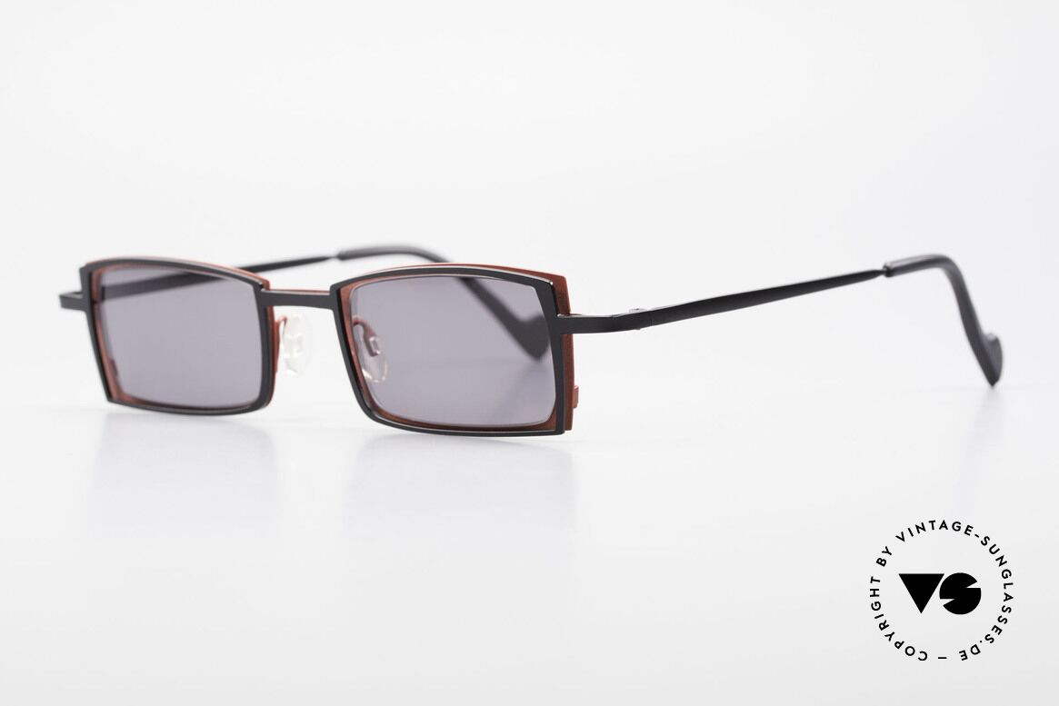 Theo Belgium Tarot Square Designer Sunglasses, made for the avant-garde, individualists, trend-setters, Made for Men and Women
