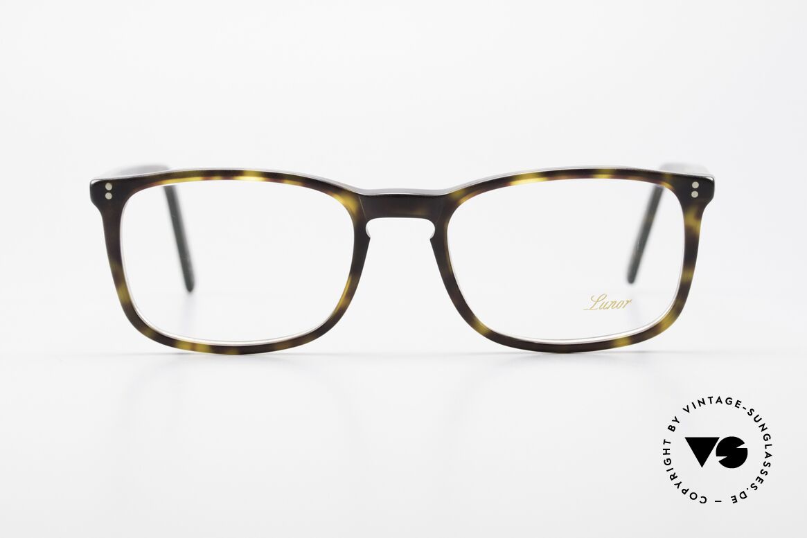 Lunor A5 313 Classic Timeless Eyeglasses, LUNOR: shortcut for French "Lunette d'Or" (gold glasses), Made for Men and Women