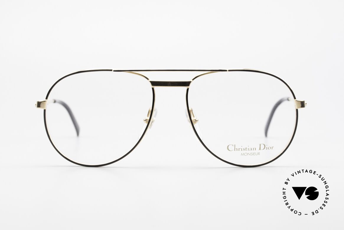 Christian Dior 2448 Gold-Plated Dior Monsieur Frame, noble frame of the "Monsieur"-series by Christian Dior, Made for Men