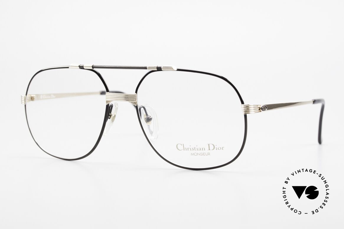 Christian Dior 2487 Gold-Plated 80's Dior Monsieur, noble frame of the "Monsieur"-series by Christian Dior, Made for Men