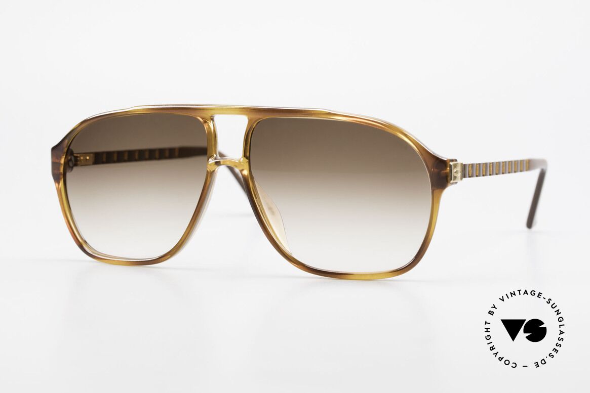 Christian Dior 2417 80's Men's Shades Monsieur, masculine cool design by Christian Dior from 1988, Made for Men