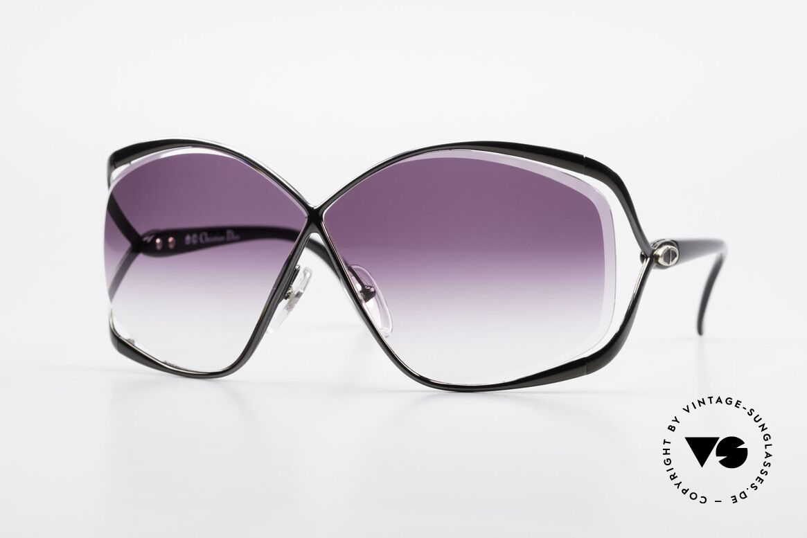 Christian Dior 2056 80's Butterfly Sunglasses, glamorous designer sunglasses by CHRISTIAN DIOR, Made for Women