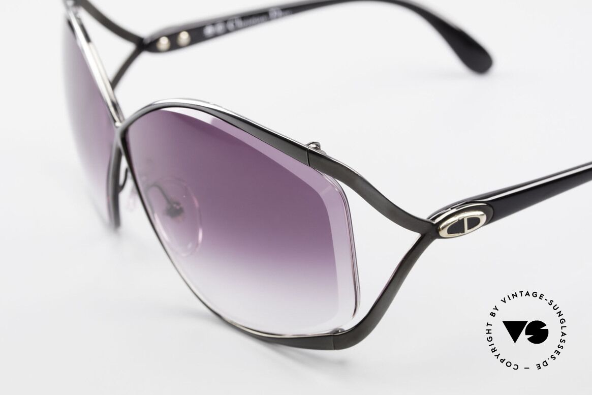 Christian Dior 2056 80's Butterfly Sunglasses, unworn single item incl. original hard case by Dior, Made for Women